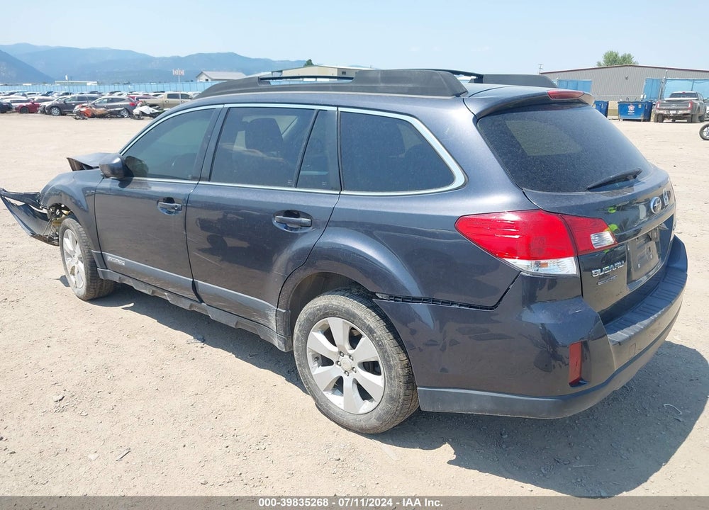 2011 SUBARU OUTBACK VIN: 4S4BRCCC5B1407939