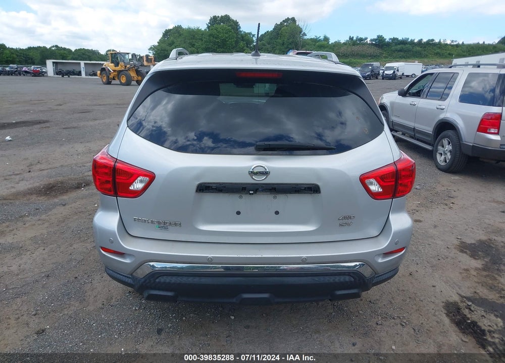 2018 NISSAN PATHFINDER SV VIN: 5N1DR2MM9JC607428