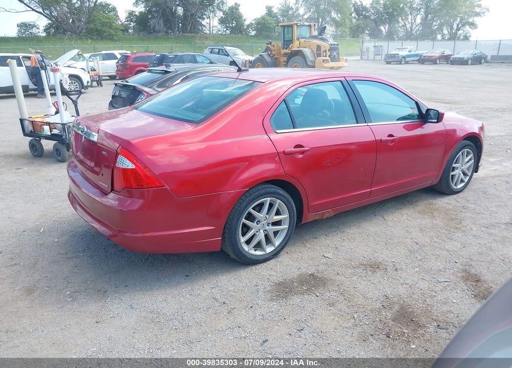 2011 FORD FUSION SEL VIN: 3FAHP0JGXBR325550