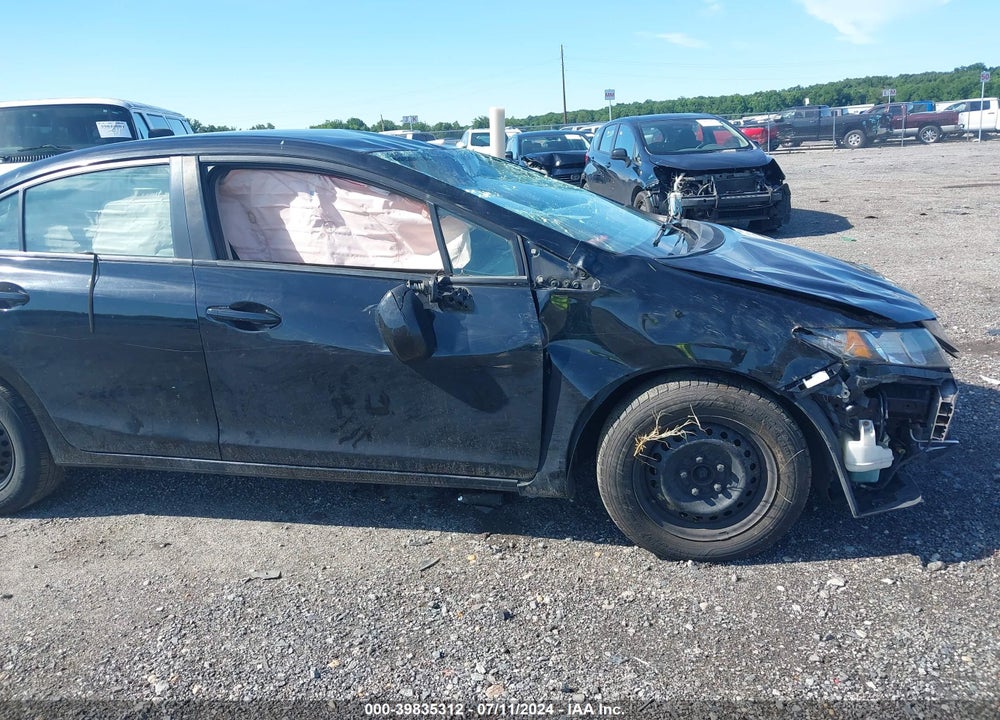 2013 HONDA CIVIC LX VIN: 2HGFB2F57DH517530