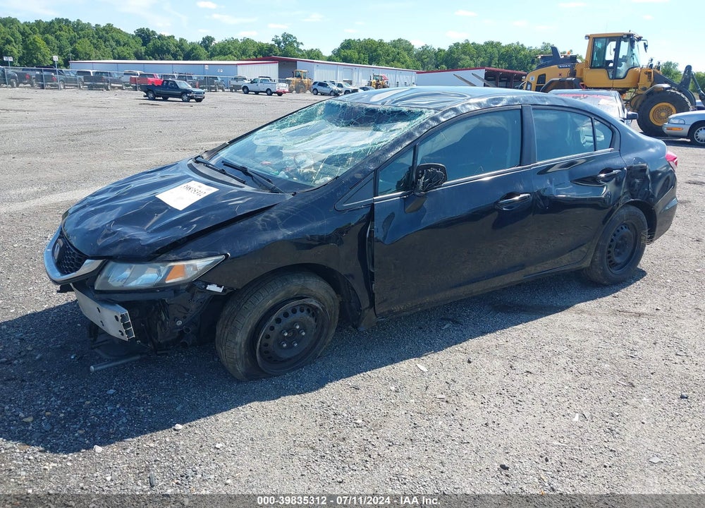 2013 HONDA CIVIC LX VIN: 2HGFB2F57DH517530