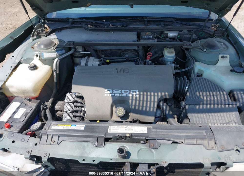 1998 BUICK LESABRE CUSTOM VIN: 1G4HP52K5WH545885