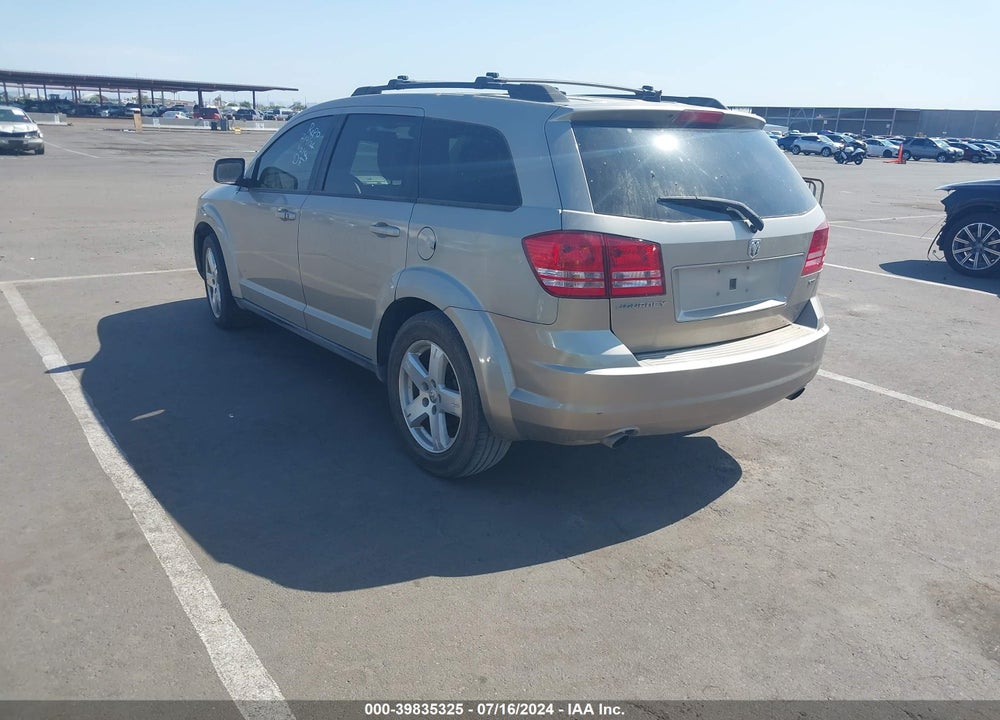 2009 DODGE JOURNEY SXT VIN: 3D4GG57V39T159106