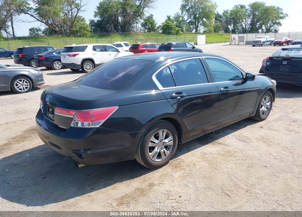 2011 HONDA ACCORD 2.4 SE VIN: 1HGCP2F60BA116720