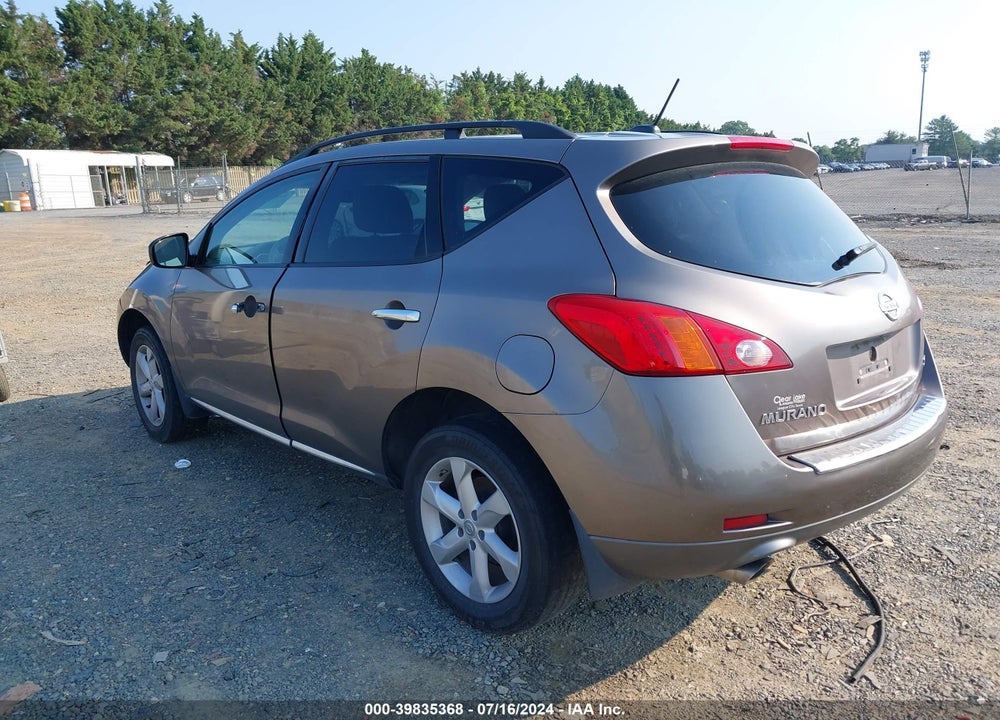 2010 NISSAN MURANO VIN: JN8AZ1MU4AW000308