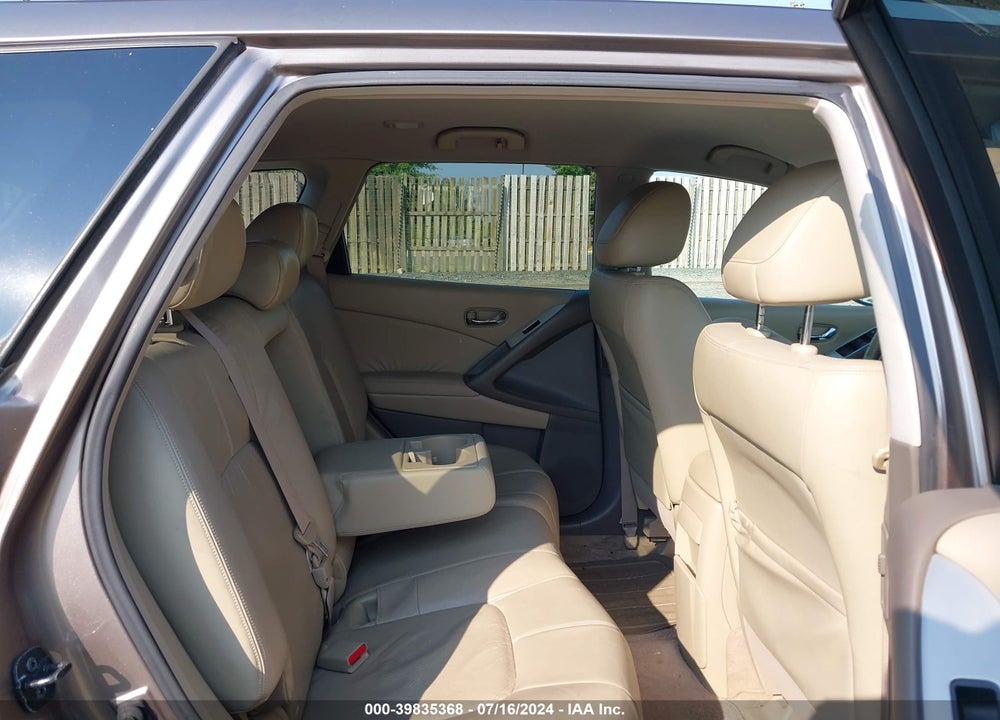 2010 NISSAN MURANO VIN: JN8AZ1MU4AW000308