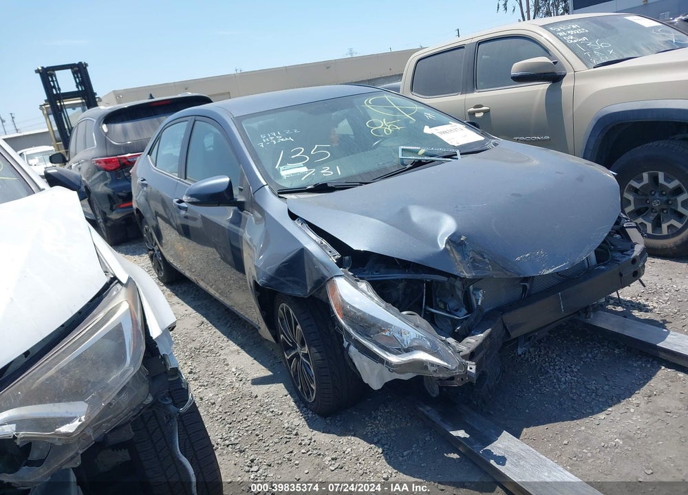 2015 TOYOTA COROLLA S PLUS VIN: 5YFBURHE6FP299266