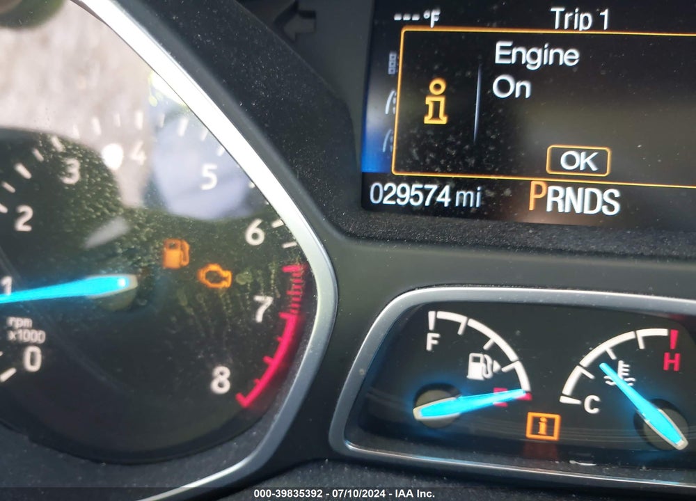 2017 FORD ESCAPE SE VIN: 1FMCU0G97HUB74640