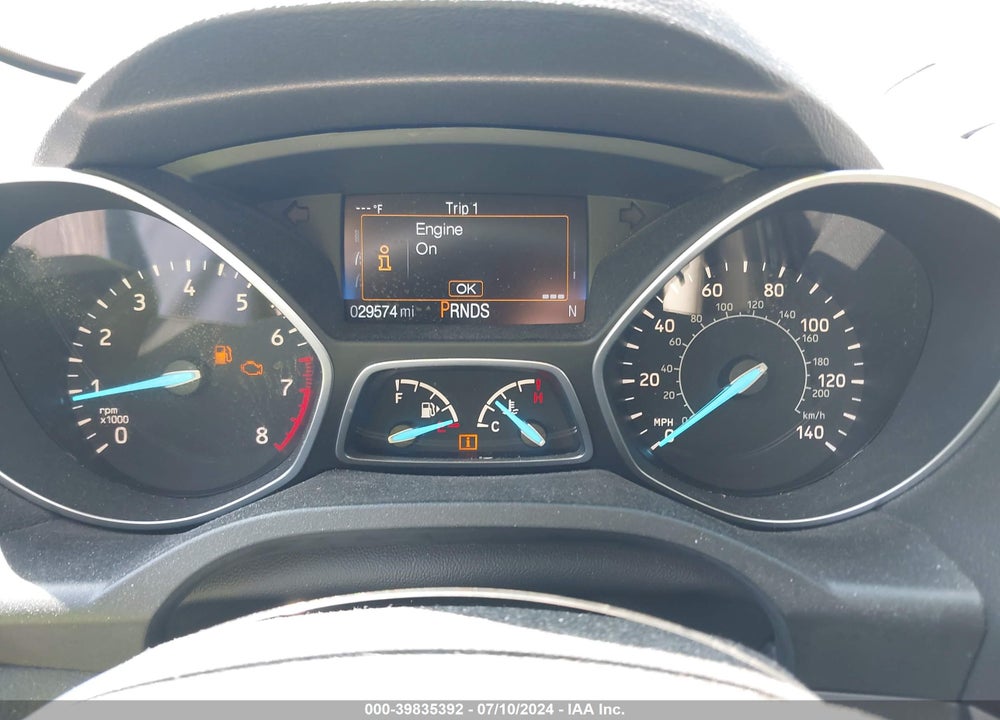 2017 FORD ESCAPE SE VIN: 1FMCU0G97HUB74640