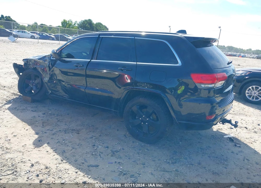 2014 JEEP GRAND CHEROKEE ALTITUDE VIN: 1C4RJFAG0EC506663