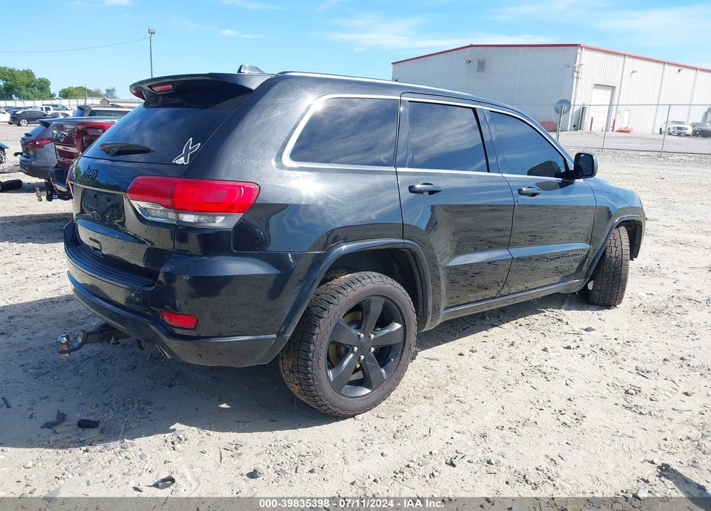 2014 JEEP GRAND CHEROKEE ALTITUDE VIN: 1C4RJFAG0EC506663