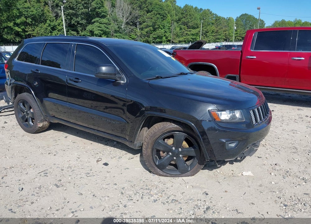 2014 JEEP GRAND CHEROKEE ALTITUDE VIN: 1C4RJFAG0EC506663