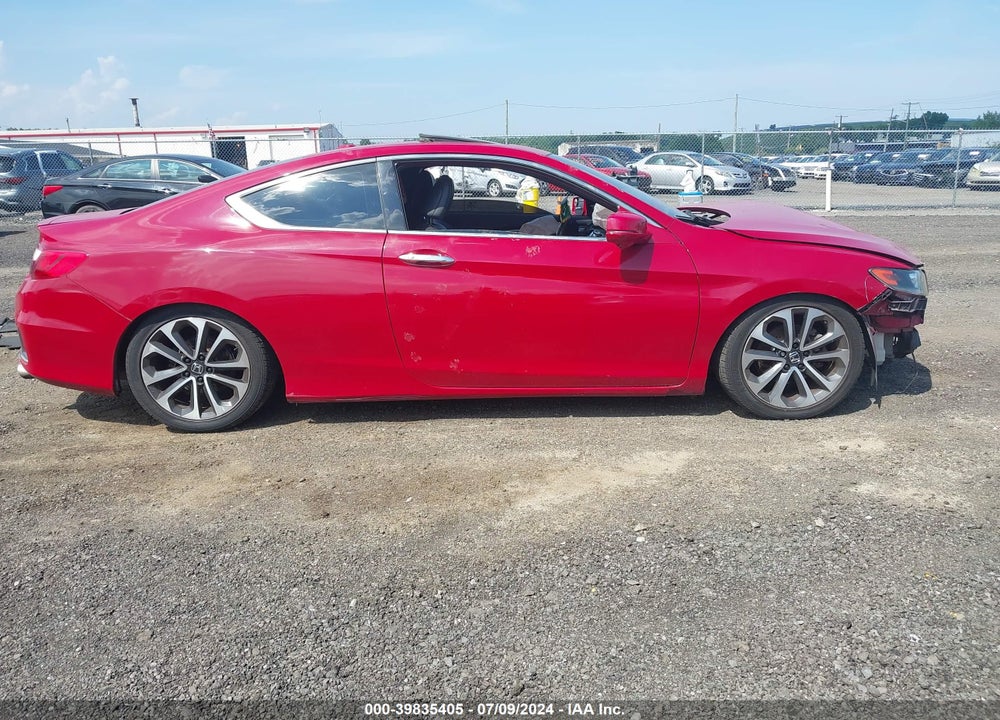 2014 HONDA ACCORD EX-L V-6 VIN: 1HGCT2B88EA003511