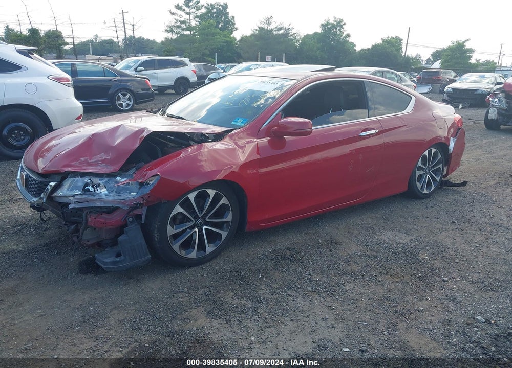 2014 HONDA ACCORD EX-L V-6 VIN: 1HGCT2B88EA003511