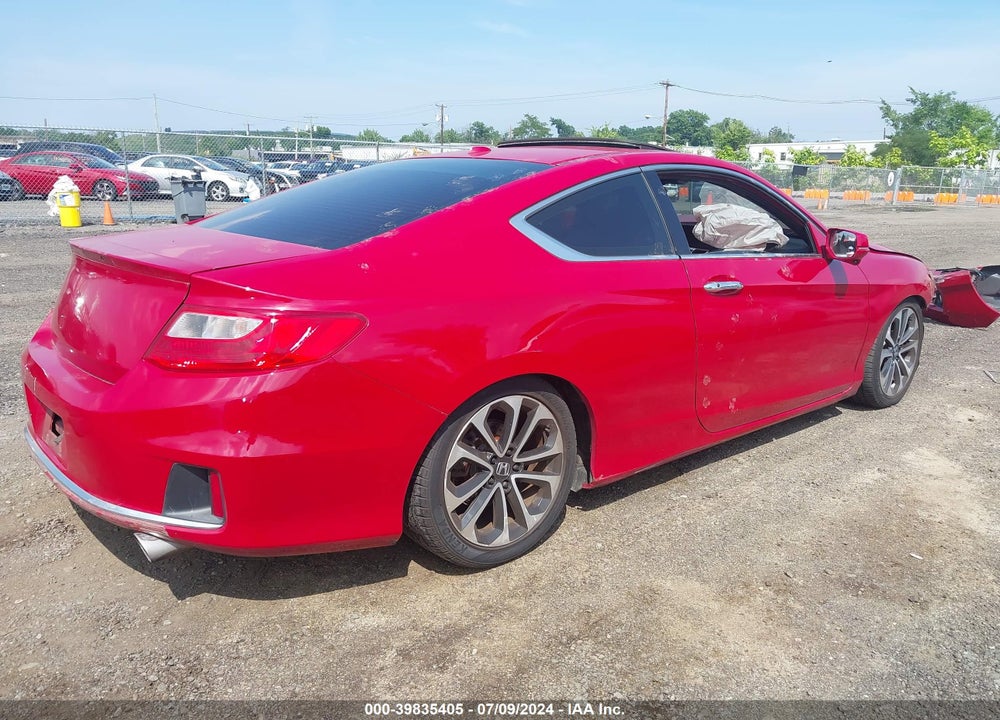 2014 HONDA ACCORD EX-L V-6 VIN: 1HGCT2B88EA003511