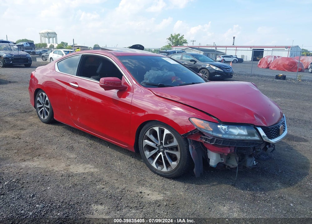 2014 HONDA ACCORD EX-L V-6 VIN: 1HGCT2B88EA003511