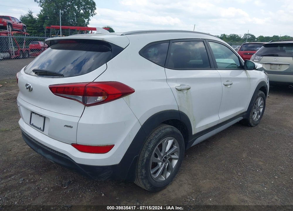2018 HYUNDAI TUCSON SEL VIN: KM8J3CA41JU779848