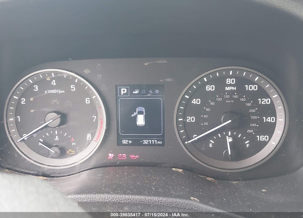 2018 HYUNDAI TUCSON SEL VIN: KM8J3CA41JU779848