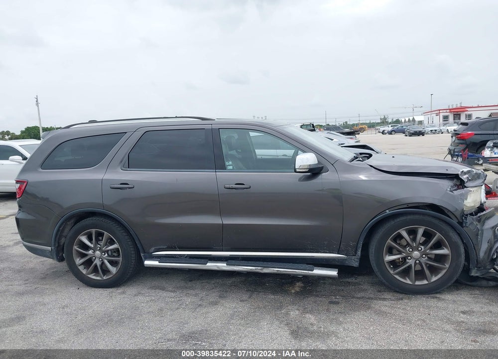 2014 DODGE DURANGO LIMITED VIN: 1C4RDHDG0EC390895