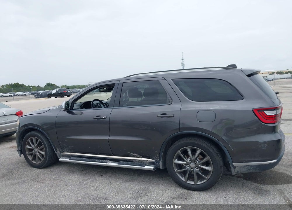 2014 DODGE DURANGO LIMITED VIN: 1C4RDHDG0EC390895