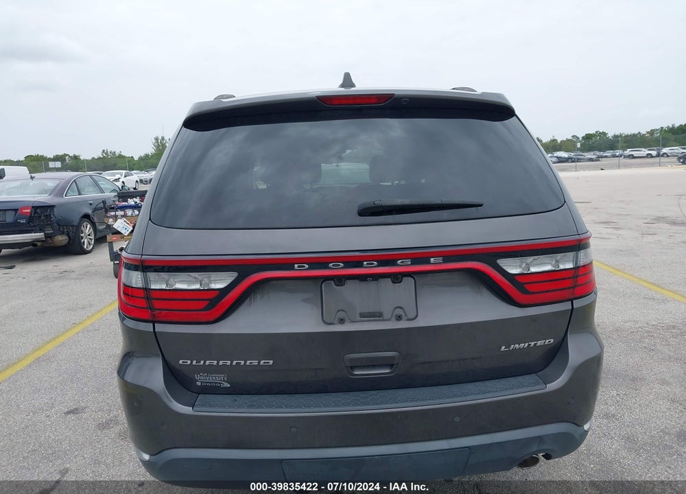 2014 DODGE DURANGO LIMITED VIN: 1C4RDHDG0EC390895