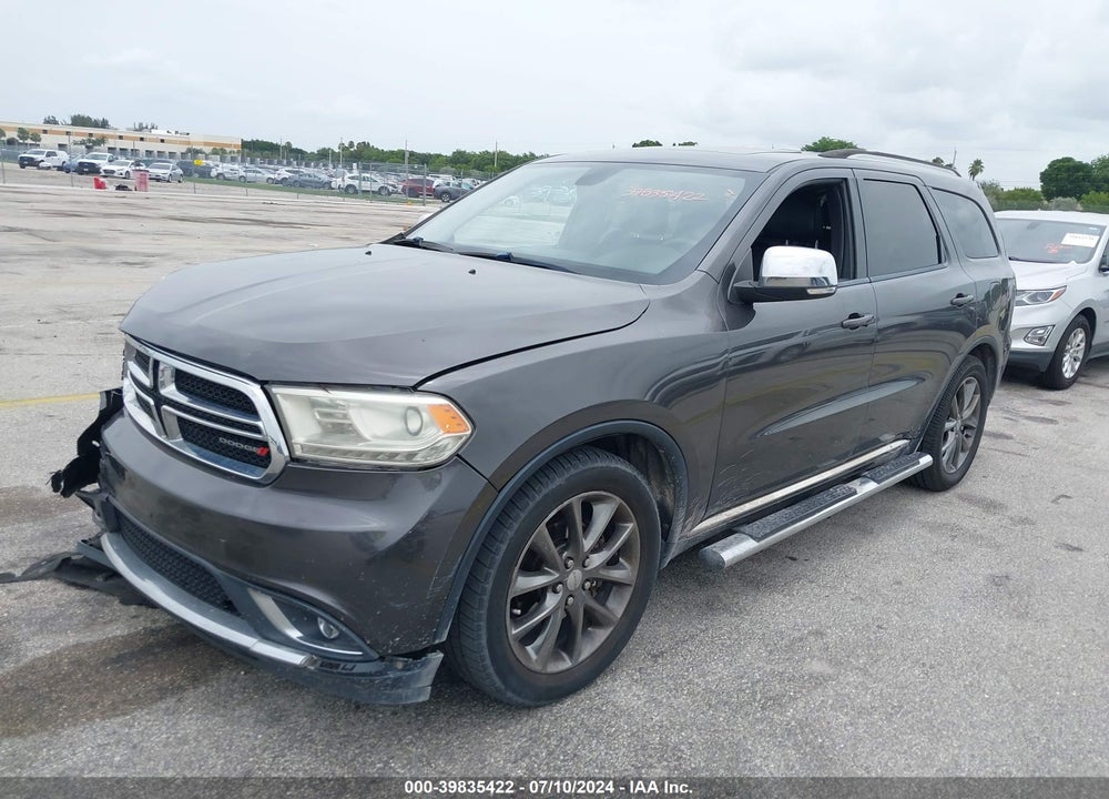 2014 DODGE DURANGO LIMITED VIN: 1C4RDHDG0EC390895