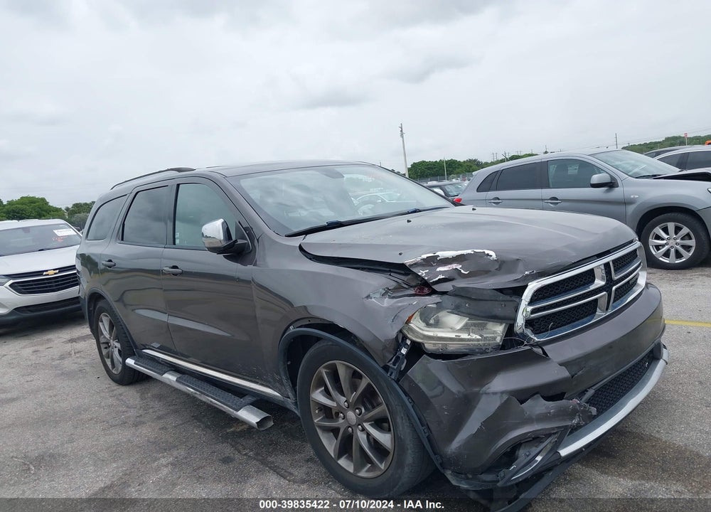 2014 DODGE DURANGO LIMITED VIN: 1C4RDHDG0EC390895