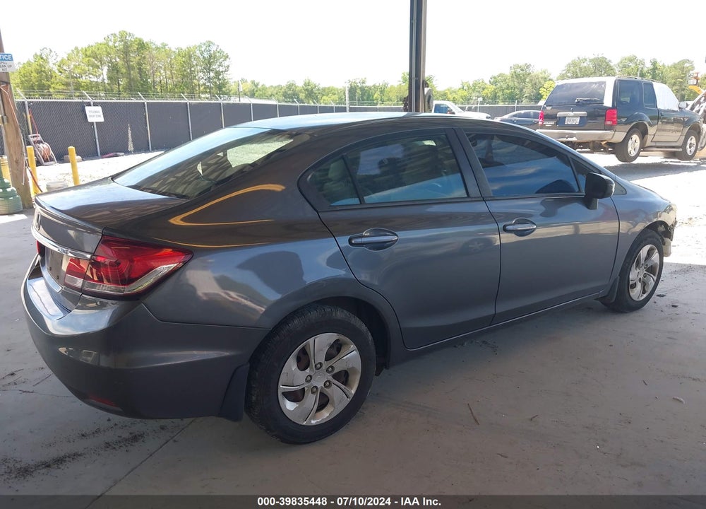 2015 HONDA CIVIC LX VIN: 2HGFB2F53FH520864