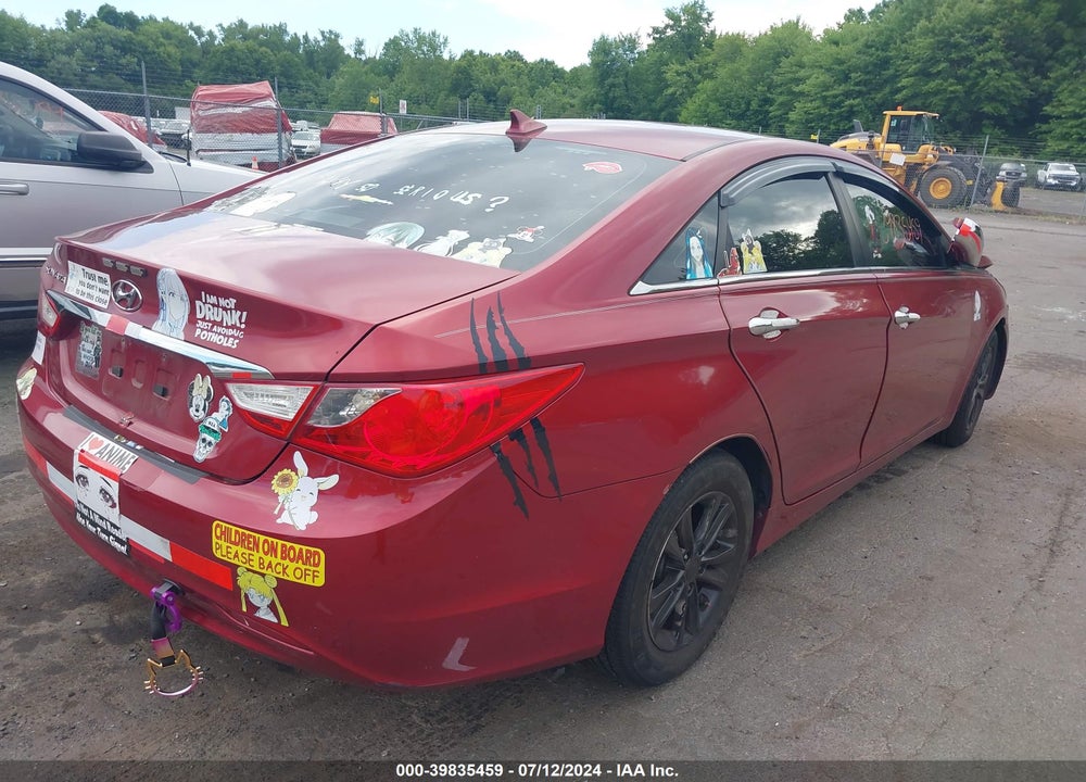 2011 HYUNDAI SONATA GLS VIN: 5NPEB4AC1BH099272