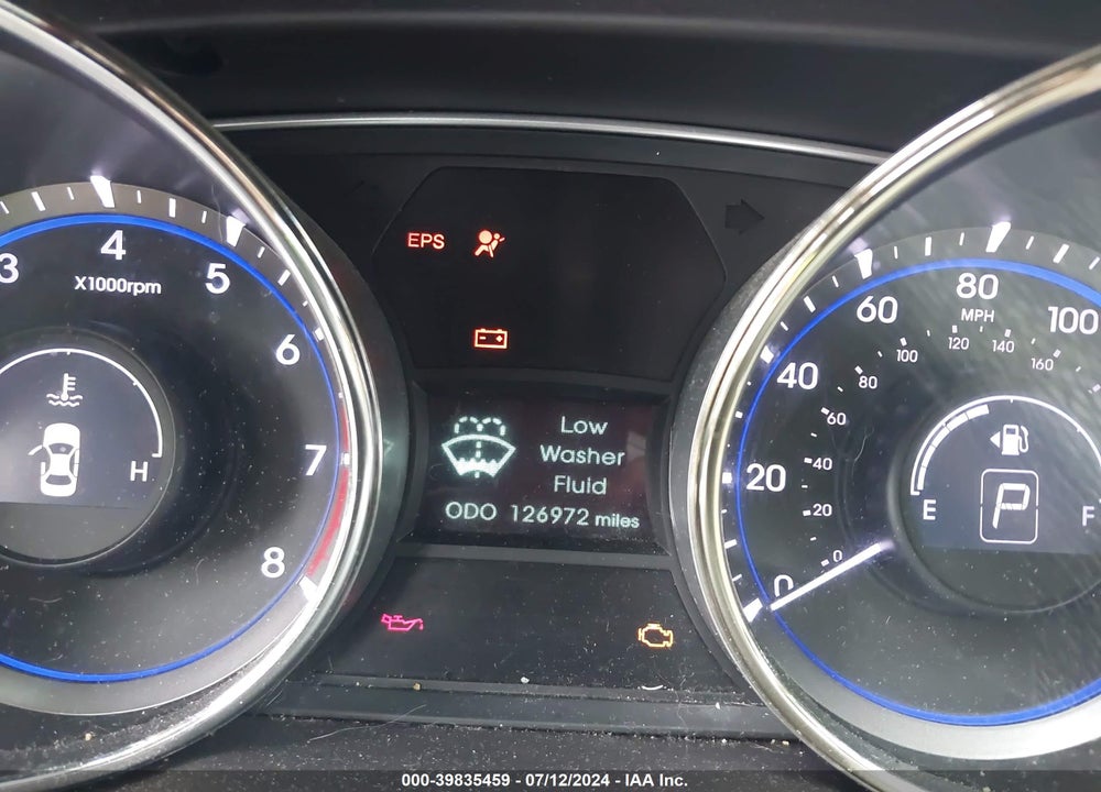 2011 HYUNDAI SONATA GLS VIN: 5NPEB4AC1BH099272