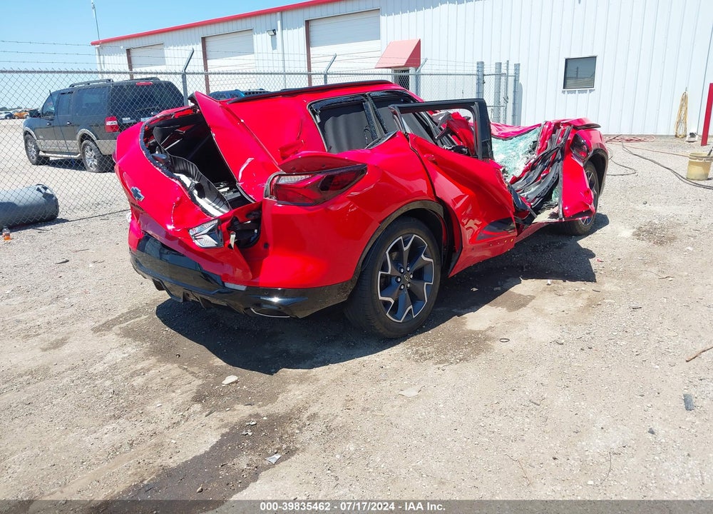 2022 CHEVROLET BLAZER AWD RS VIN: 3GNKBKRS6NS117947