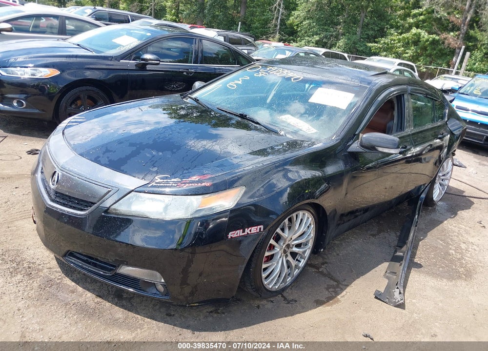 2013 ACURA TL 3.7 VIN: 19UUA9F58DA002179