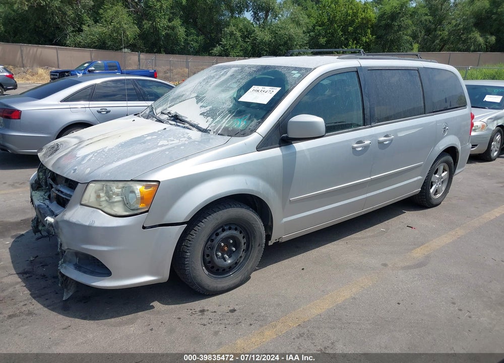 2012 DODGE GRAND CARAVAN SXT VIN: 2C4RDGCG3CR145587