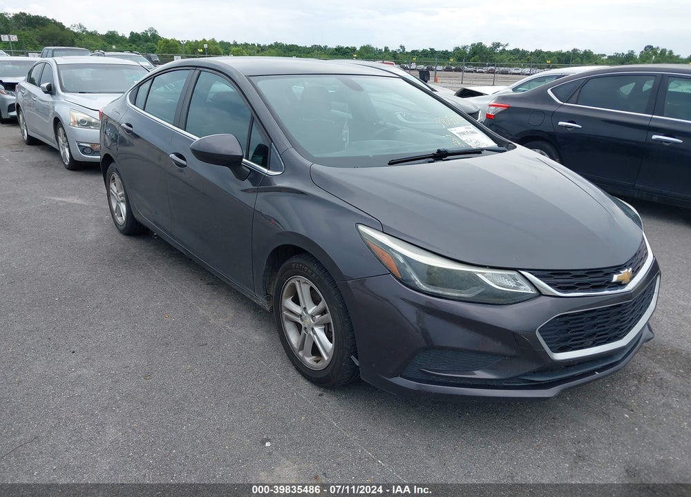 2017 CHEVROLET CRUZE LT AUTO VIN: 1G1BE5SM1H7181936