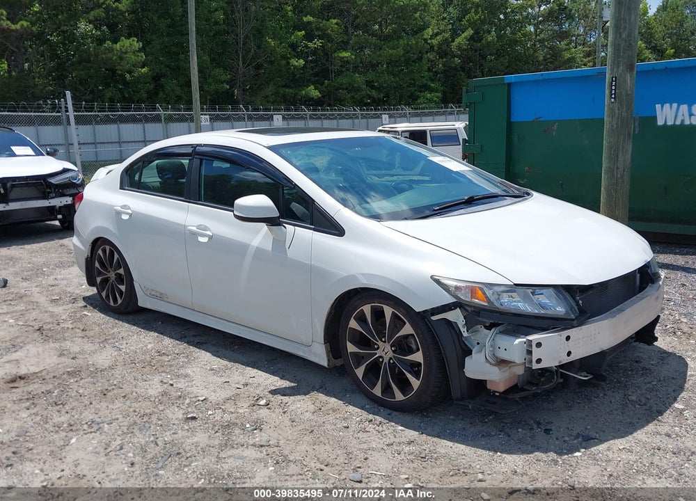 2013 HONDA CIVIC SI VIN: 2HGFB6E58DH703358