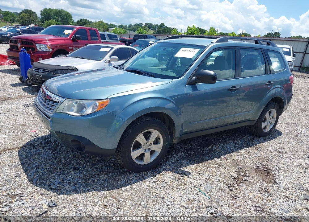 2012 SUBARU FORESTER 2.5X VIN: JF2SHABC0CH429290