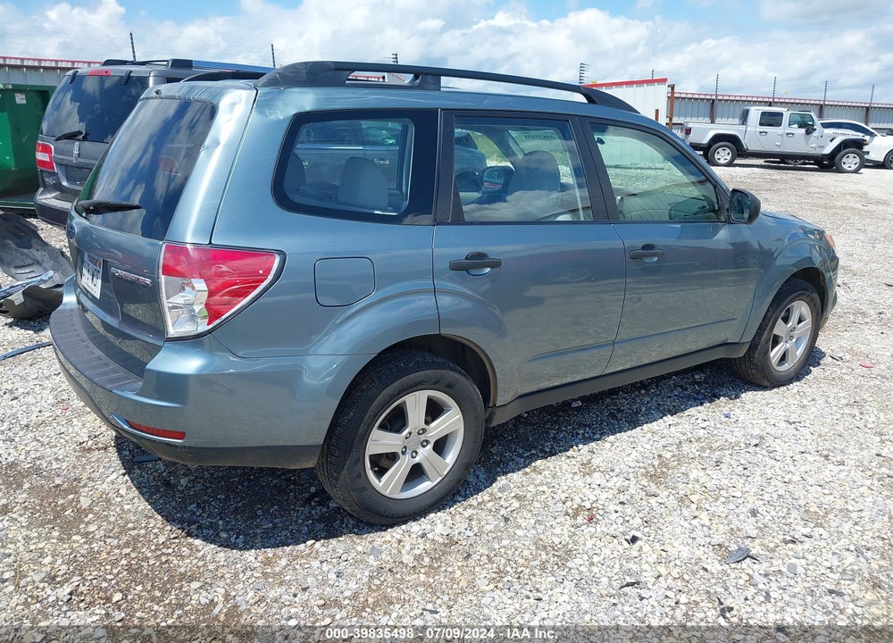 2012 SUBARU FORESTER 2.5X VIN: JF2SHABC0CH429290