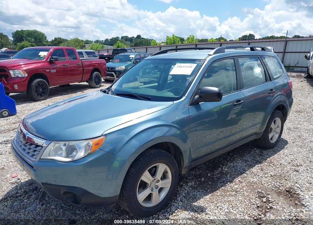 2012 SUBARU FORESTER 2.5X VIN: JF2SHABC0CH429290