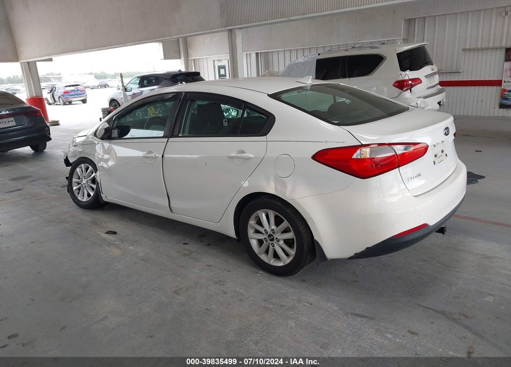 2016 KIA FORTE LX VIN: KNAFK4A63G5587528