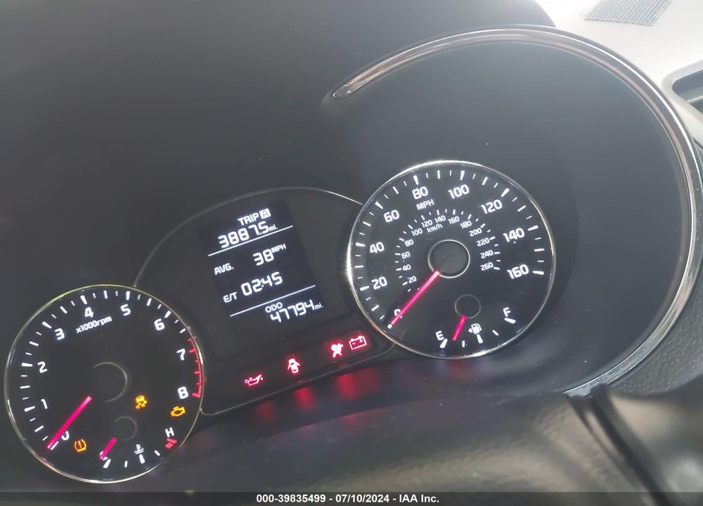 2016 KIA FORTE LX VIN: KNAFK4A63G5587528