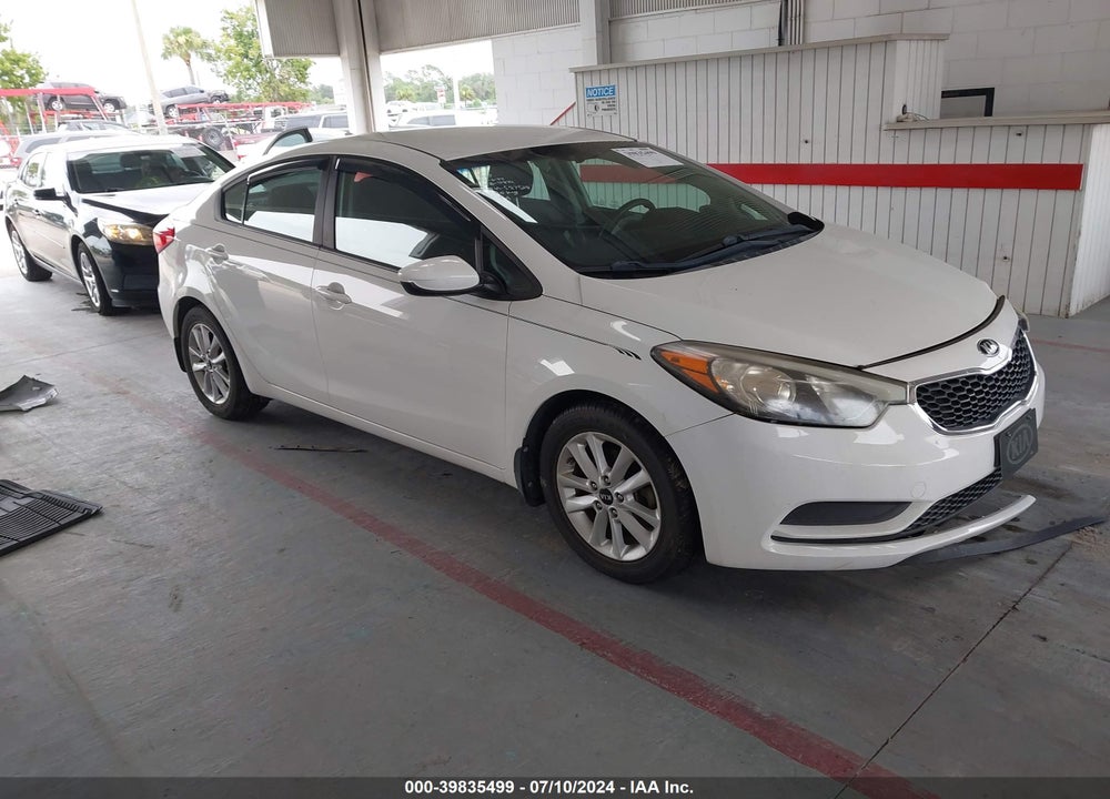 2016 KIA FORTE LX VIN: KNAFK4A63G5587528