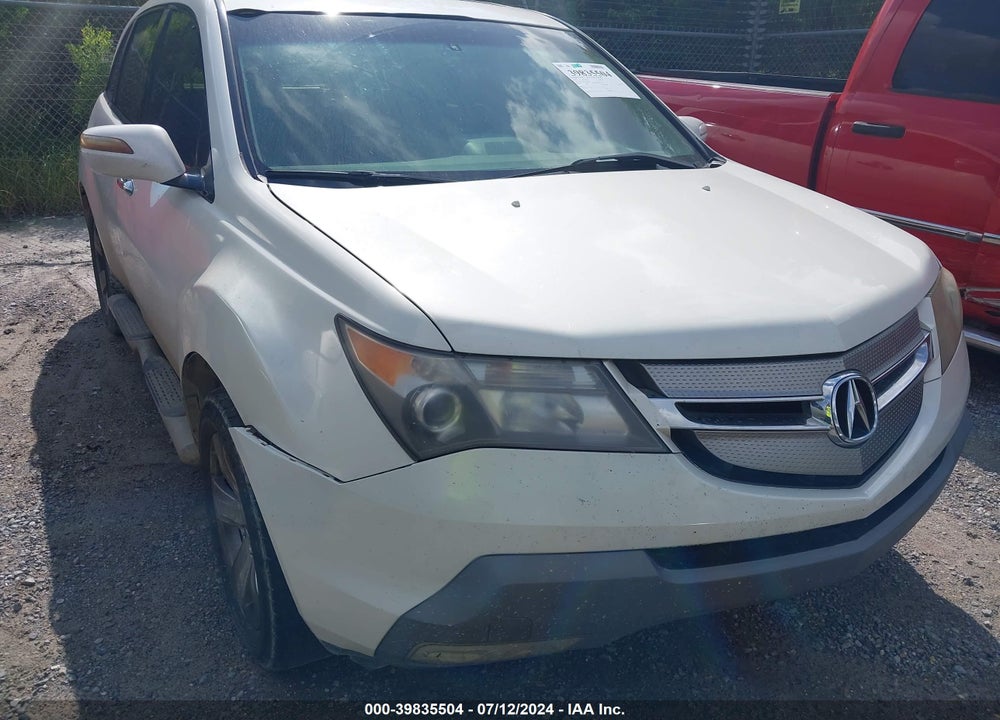2009 ACURA MDX SPORT PACKAGE VIN: 2HNYD28709H520058