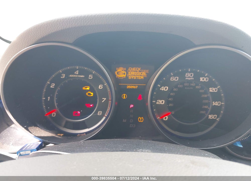 2009 ACURA MDX SPORT PACKAGE VIN: 2HNYD28709H520058