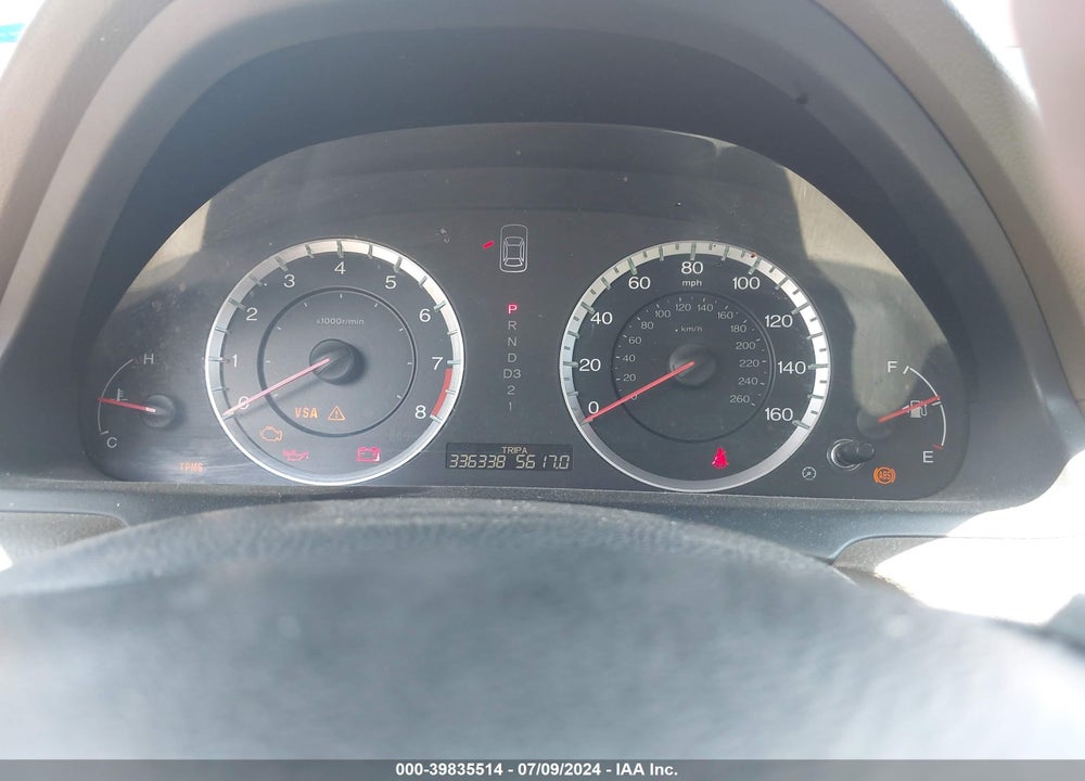 2010 HONDA ACCORD 2.4 EX-L VIN: 1HGCP2F89AA173661