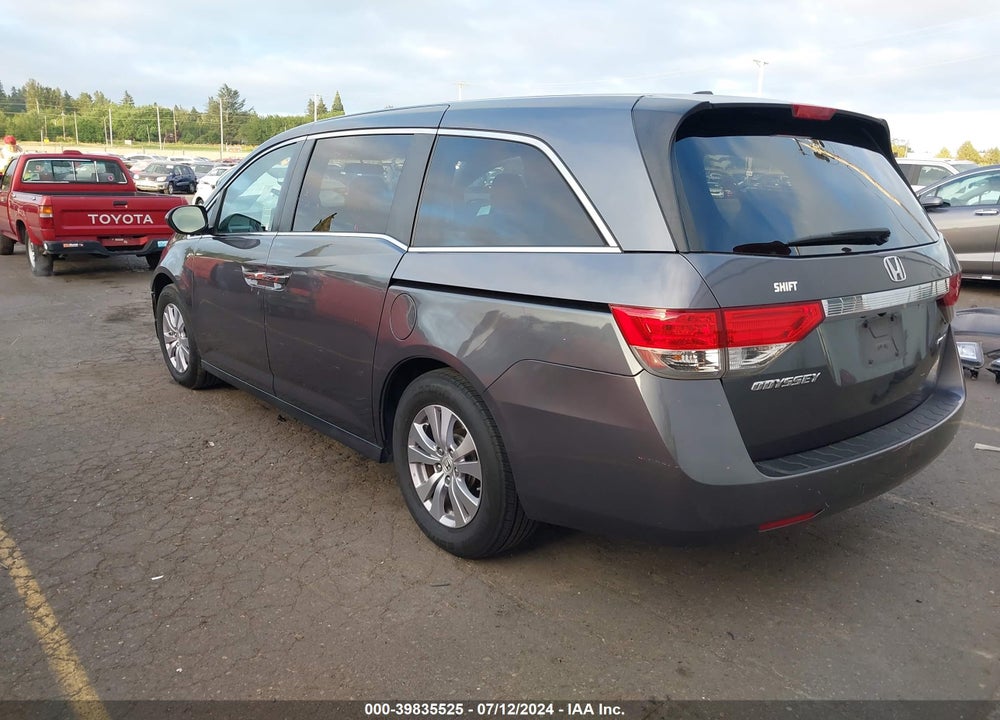 2016 HONDA ODYSSEY SE VIN: 5FNRL5H39GB114150