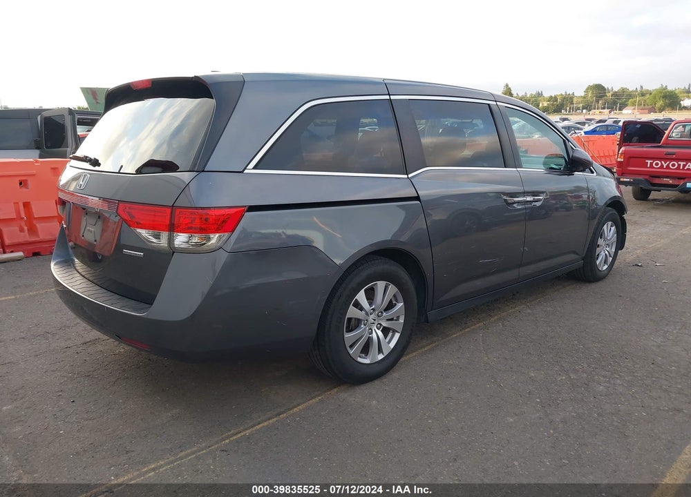 2016 HONDA ODYSSEY SE VIN: 5FNRL5H39GB114150