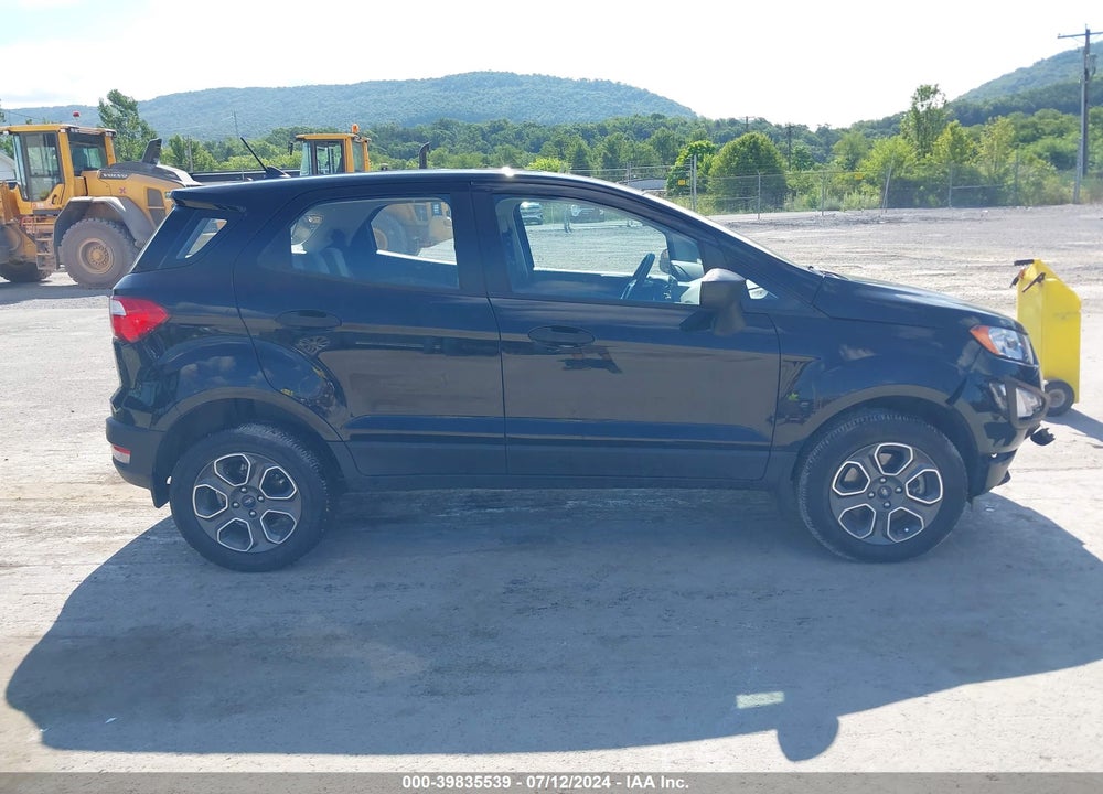 2022 FORD ECOSPORT S VIN: MAJ6S3FL1NC464031