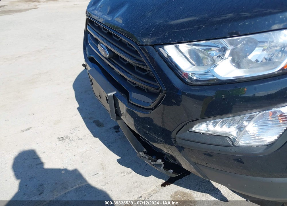 2022 FORD ECOSPORT S VIN: MAJ6S3FL1NC464031