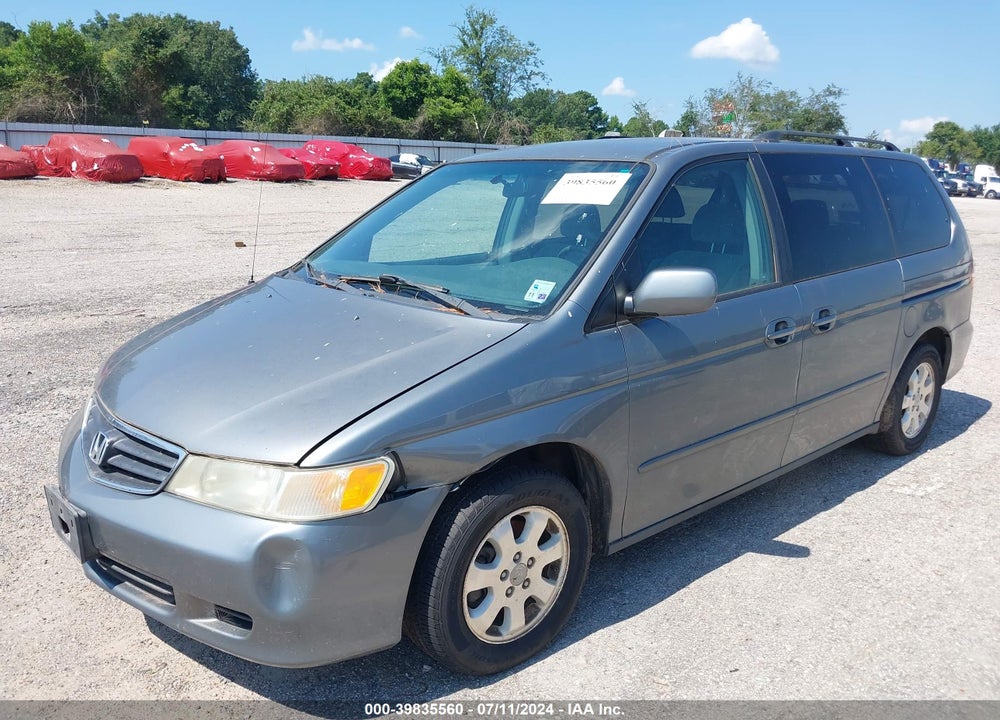 2002 HONDA ODYSSEY EX VIN: 5FNRL18612B023353