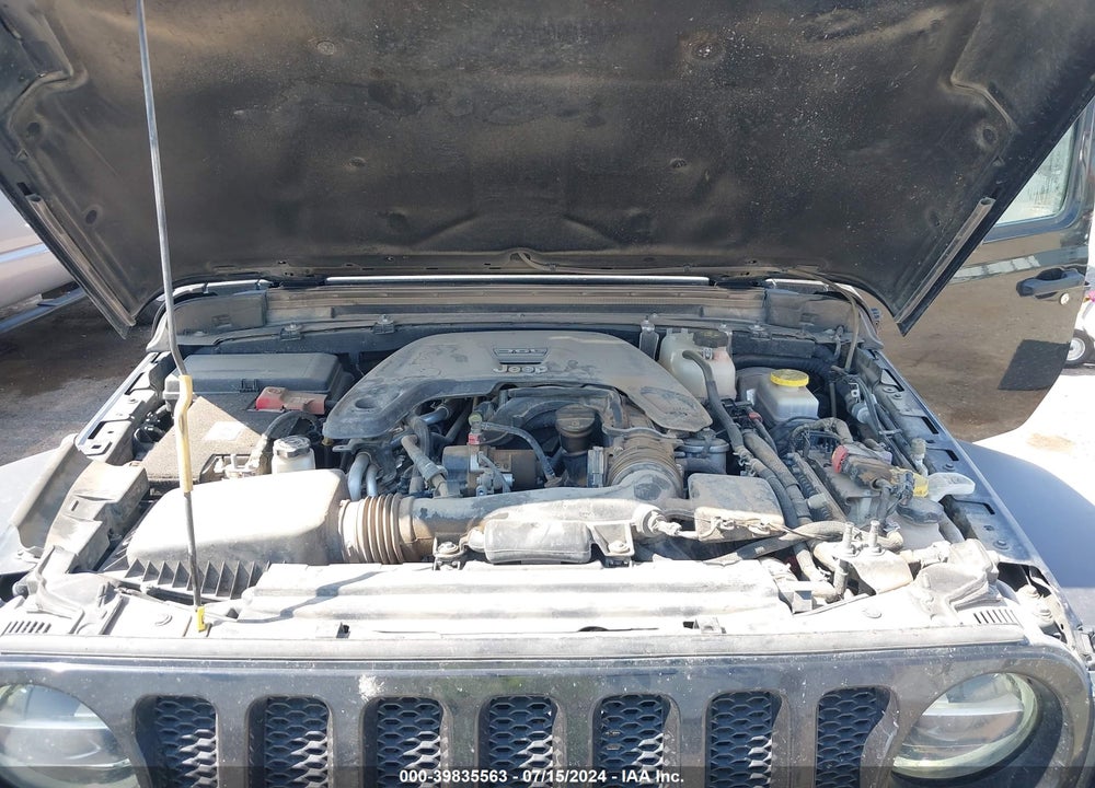 2021 JEEP WRANGLER UNLIMITED WILLYS 4X4 VIN: 1C4HJXDG9MW712591